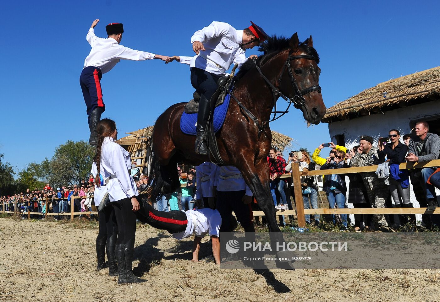 Казачьи игры «Покровские Шермиции» в Ростовской области