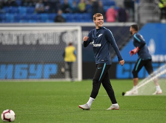 Футбол. РПЛ. Матч "Зенит" - "Краснодар"