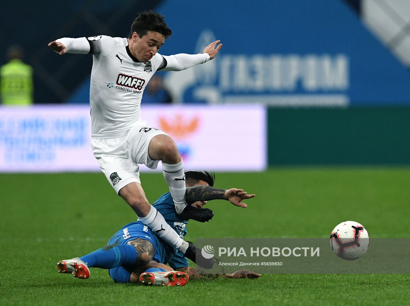 Футбол. РПЛ. Матч "Зенит" - "Краснодар"