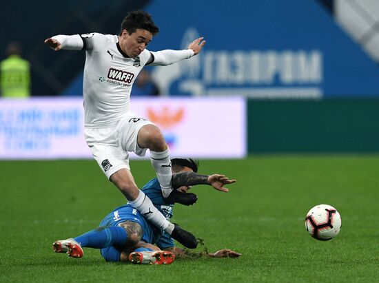 Футбол. РПЛ. Матч "Зенит" - "Краснодар"