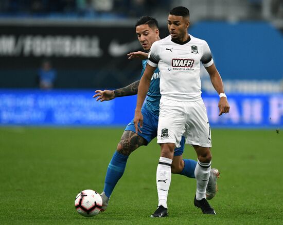 Футбол. РПЛ. Матч "Зенит" - "Краснодар"