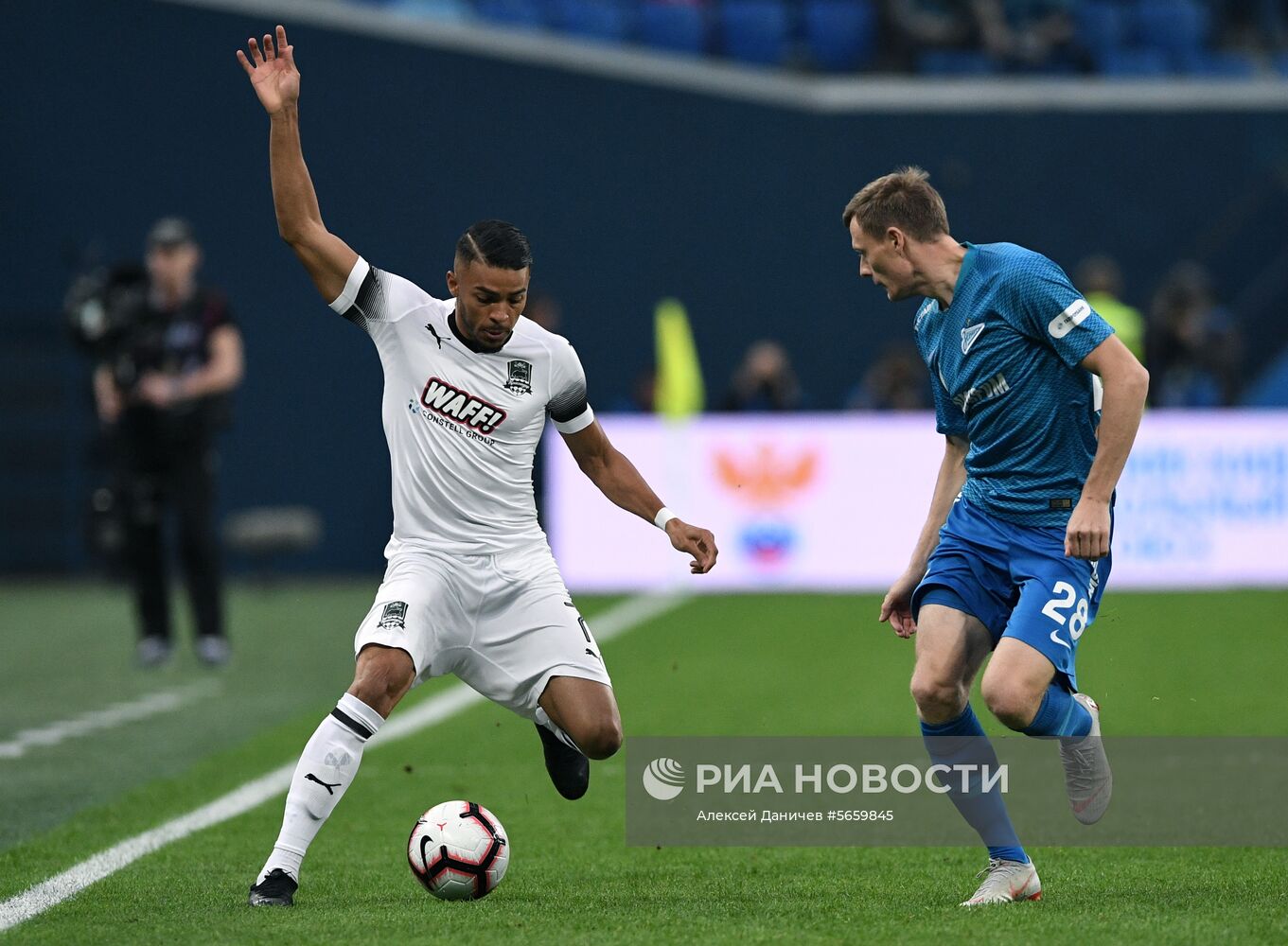 Футбол. РПЛ. Матч "Зенит" - "Краснодар"