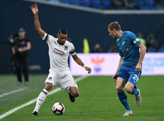 Футбол. РПЛ. Матч "Зенит" - "Краснодар"