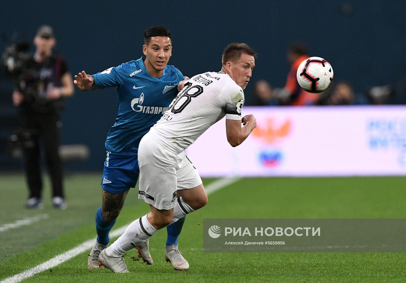 Футбол. РПЛ. Матч "Зенит" - "Краснодар"