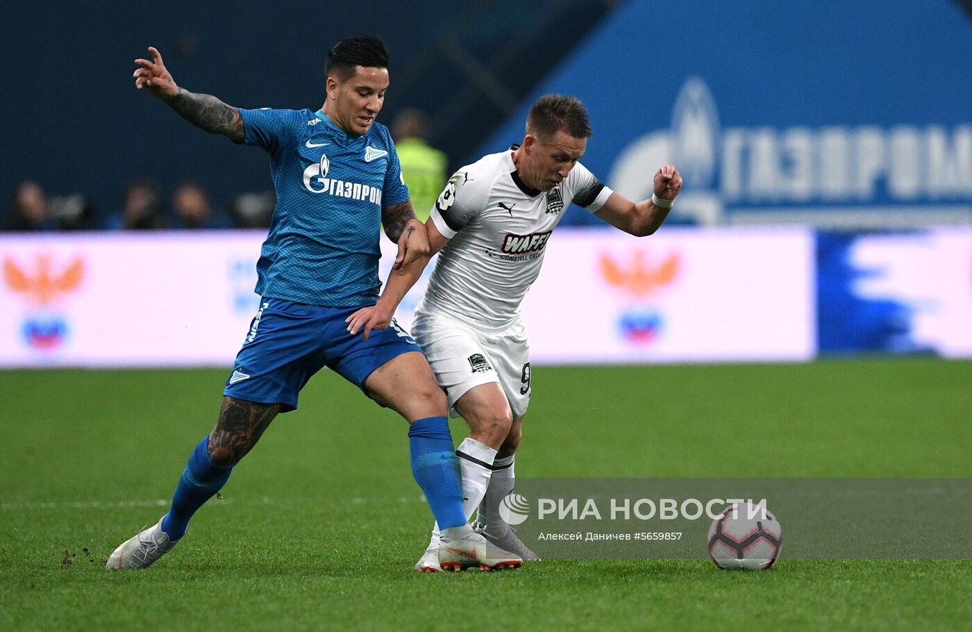 Футбол. РПЛ. Матч "Зенит" - "Краснодар"