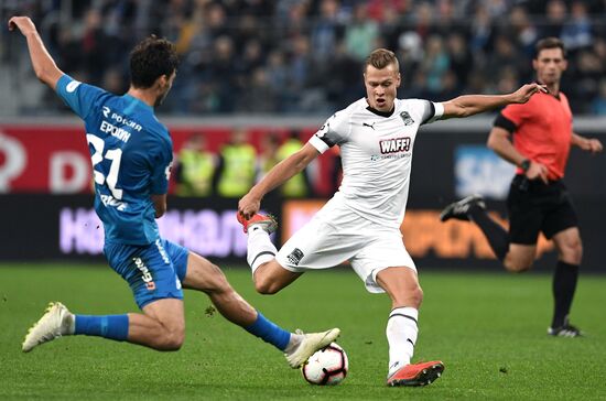 Футбол. РПЛ. Матч "Зенит" - "Краснодар"