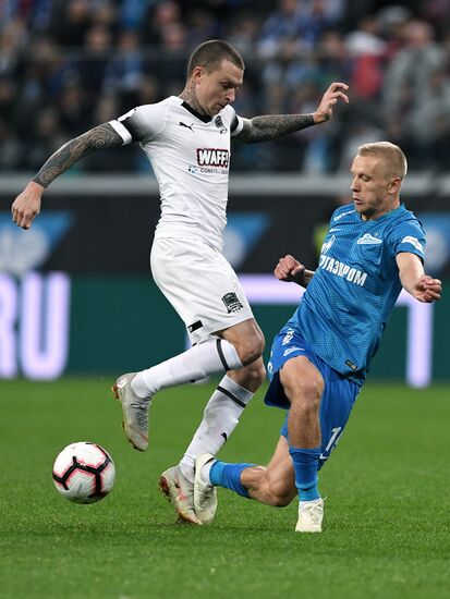 Футбол. РПЛ. Матч "Зенит" - "Краснодар"