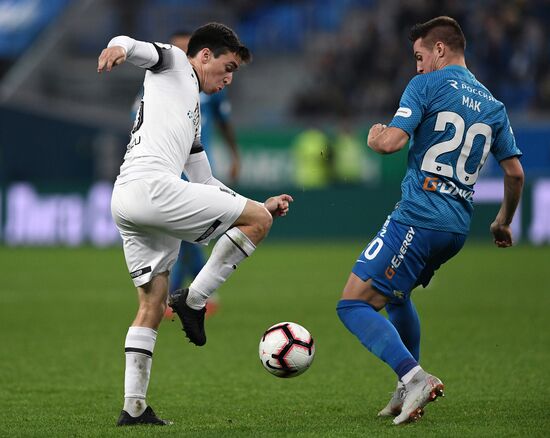 Футбол. РПЛ. Матч "Зенит" - "Краснодар"