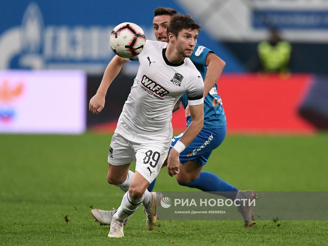 Футбол. РПЛ. Матч "Зенит" - "Краснодар"