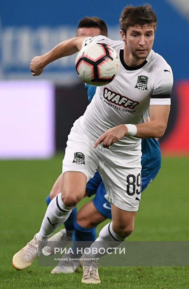 Футбол. РПЛ. Матч "Зенит" - "Краснодар"