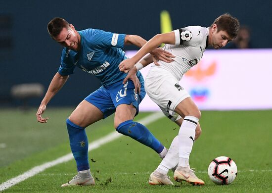 Футбол. РПЛ. Матч "Зенит" - "Краснодар"