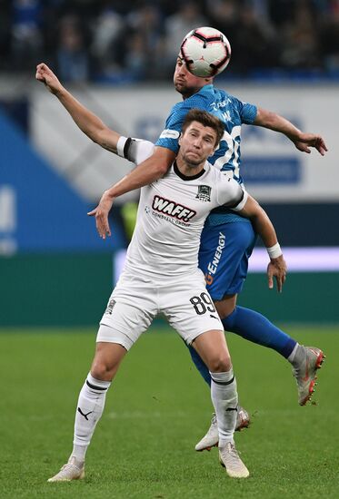 Футбол. РПЛ. Матч "Зенит" - "Краснодар"