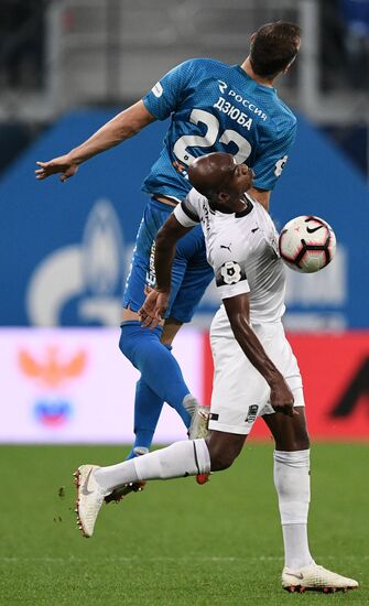 Футбол. РПЛ. Матч "Зенит" - "Краснодар"