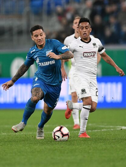 Футбол. РПЛ. Матч "Зенит" - "Краснодар"