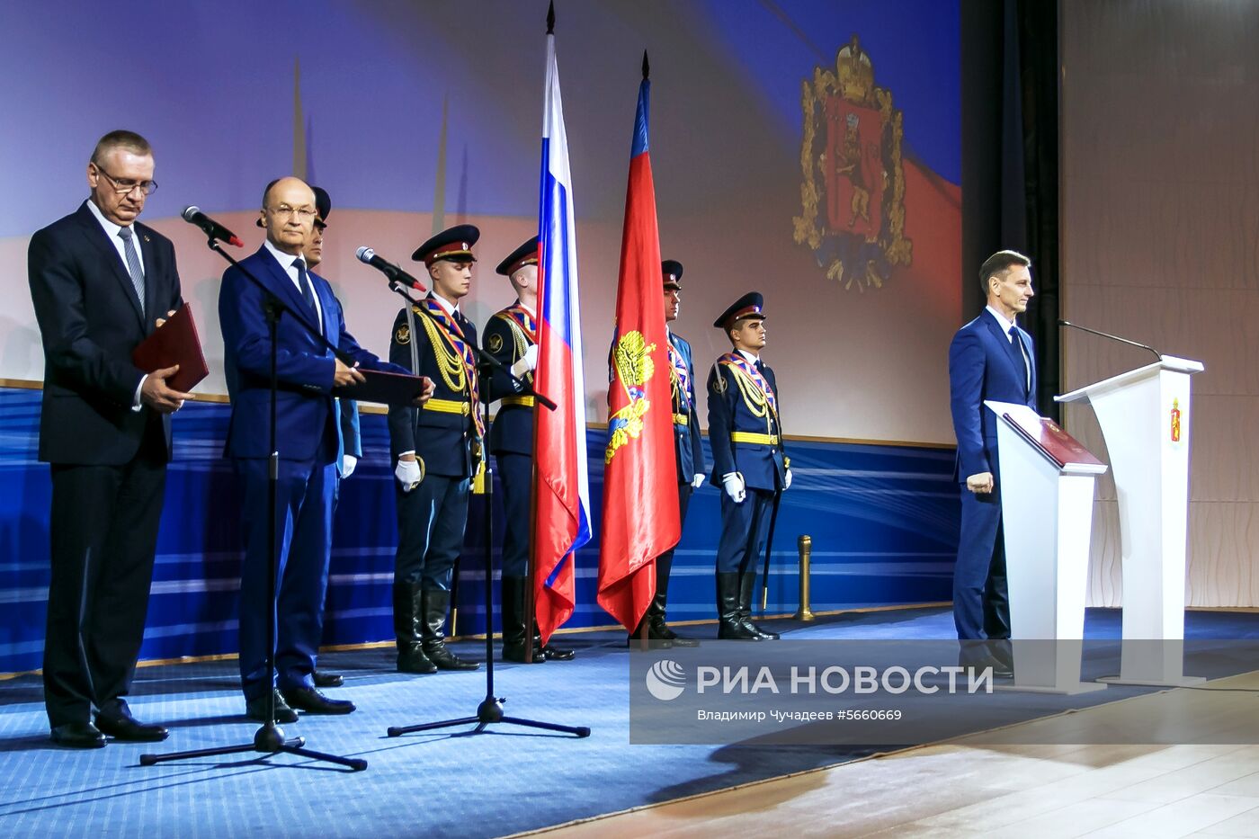 Инаугурация губернатора Владимирской области В. Сипягина