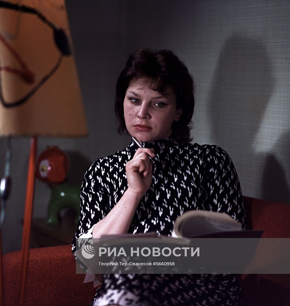 Советская актриса Э. Леждей