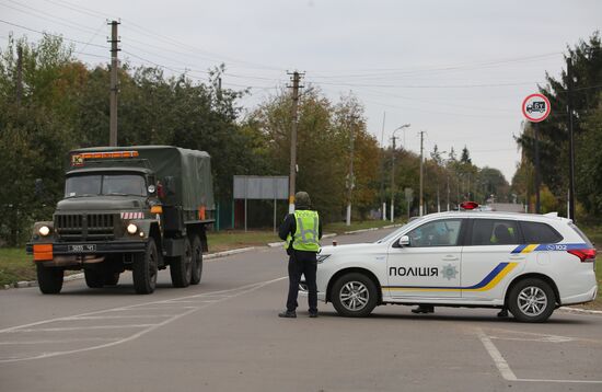 Взрыв произошёл на военном складе под Черниговом