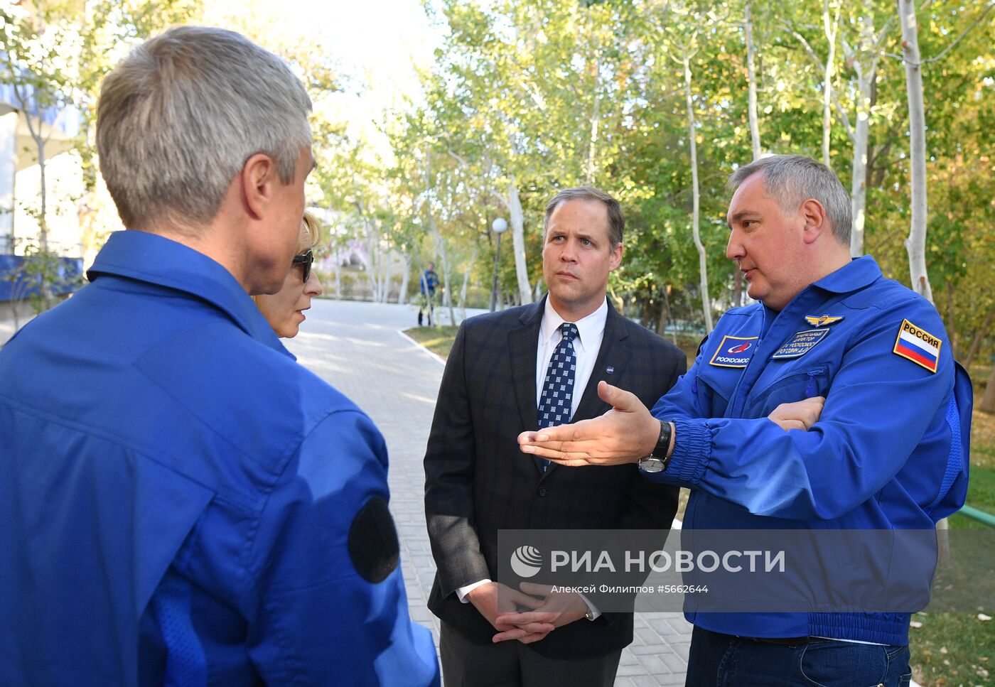 Глава Роскосмоса Д. Рогозин встретился с главой NASA Д. Брайденстайном