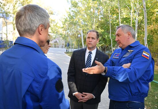 Глава Роскосмоса Д. Рогозин встретился с главой NASA Д. Брайденстайном