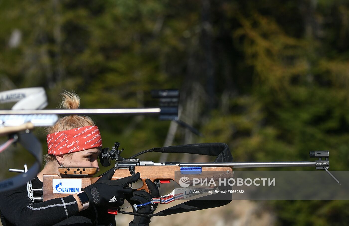 Тренировочный сбор российских команд по биатлону и лыжным гонкам