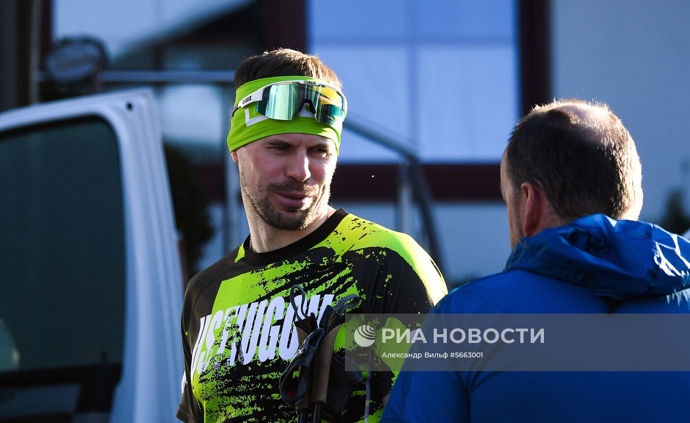 Тренировочный сбор российских команд по биатлону и лыжным гонкам