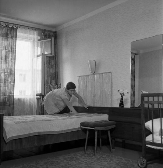 Спальня в московской квартире