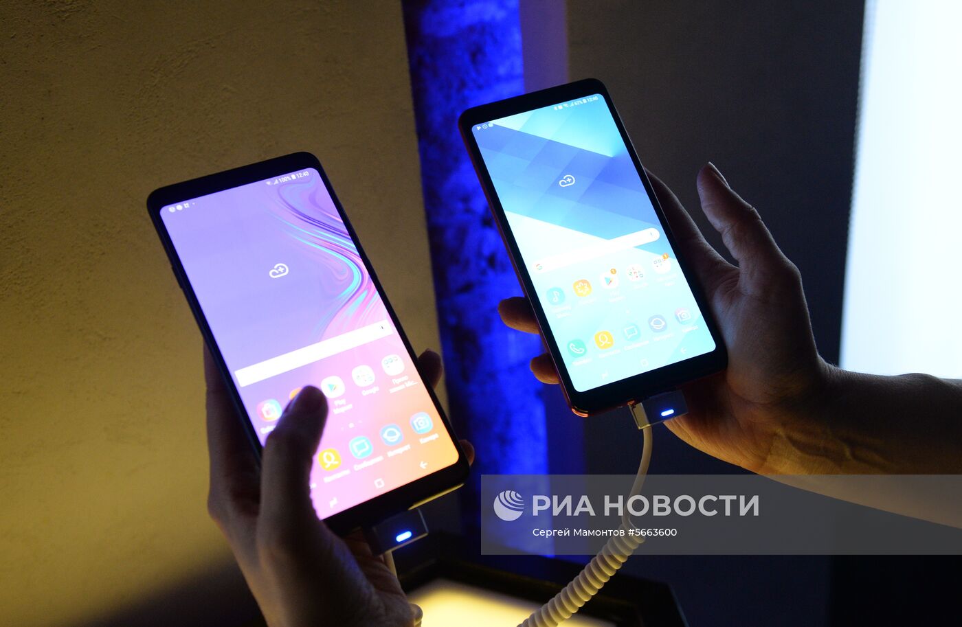 Презентация новых устройств компании Samsung