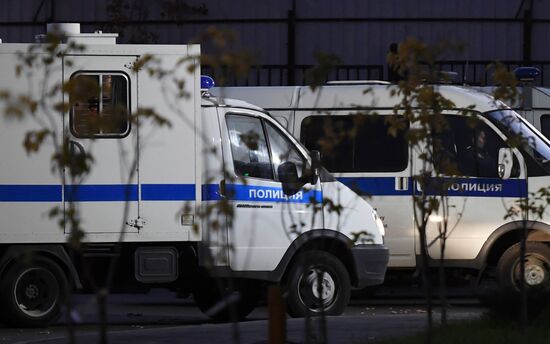 Рассмотрение ходатайства следствия об аресте А. Кокорина и П. Мамаева