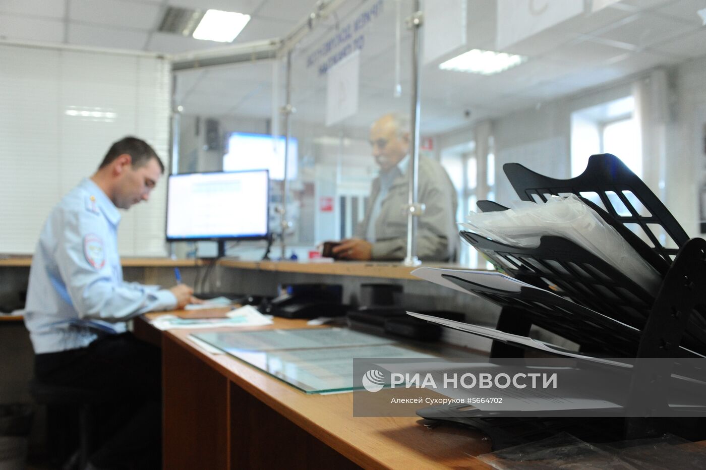 Работа отдела ГИБДД