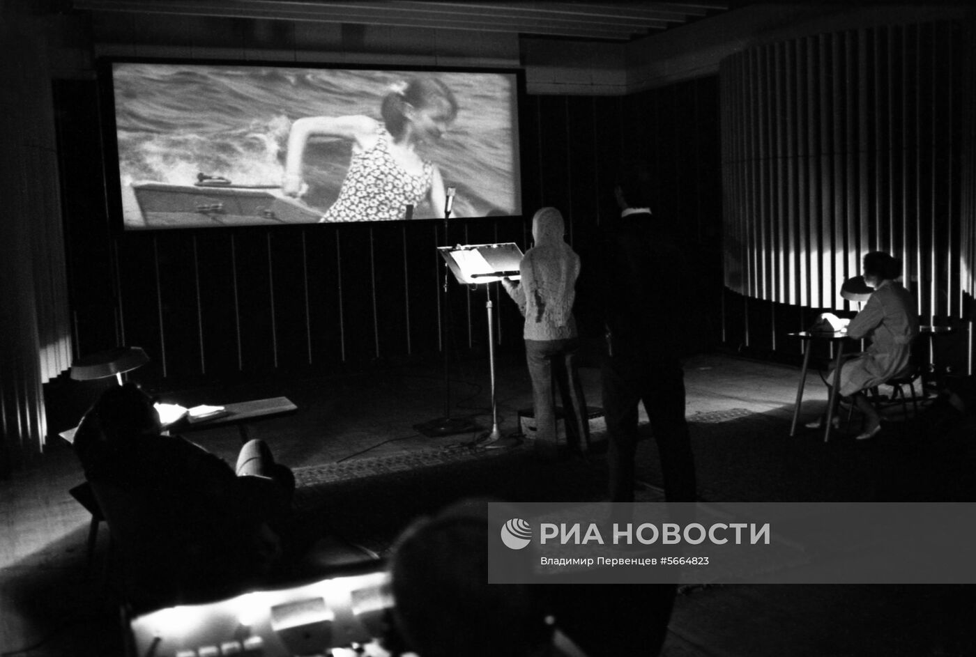 Съемки на Киностудии им. Горького