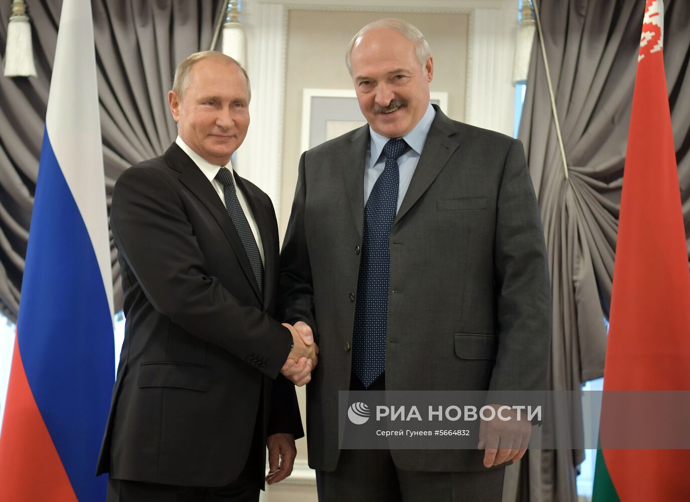 Визит президента РФ В. Путина в Белоруссию