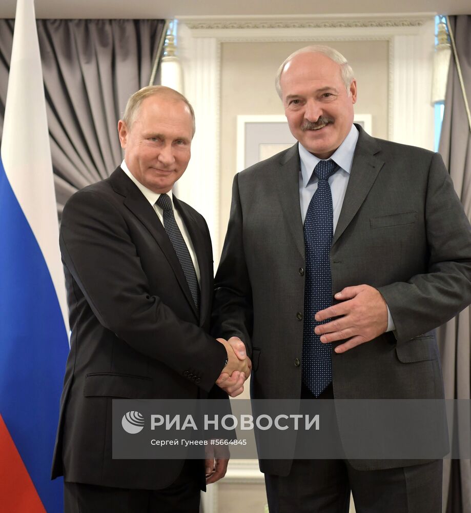 Визит президента РФ В. Путина в Белоруссию