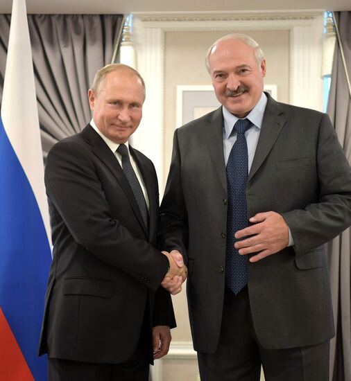 Визит президента РФ В. Путина в Белоруссию