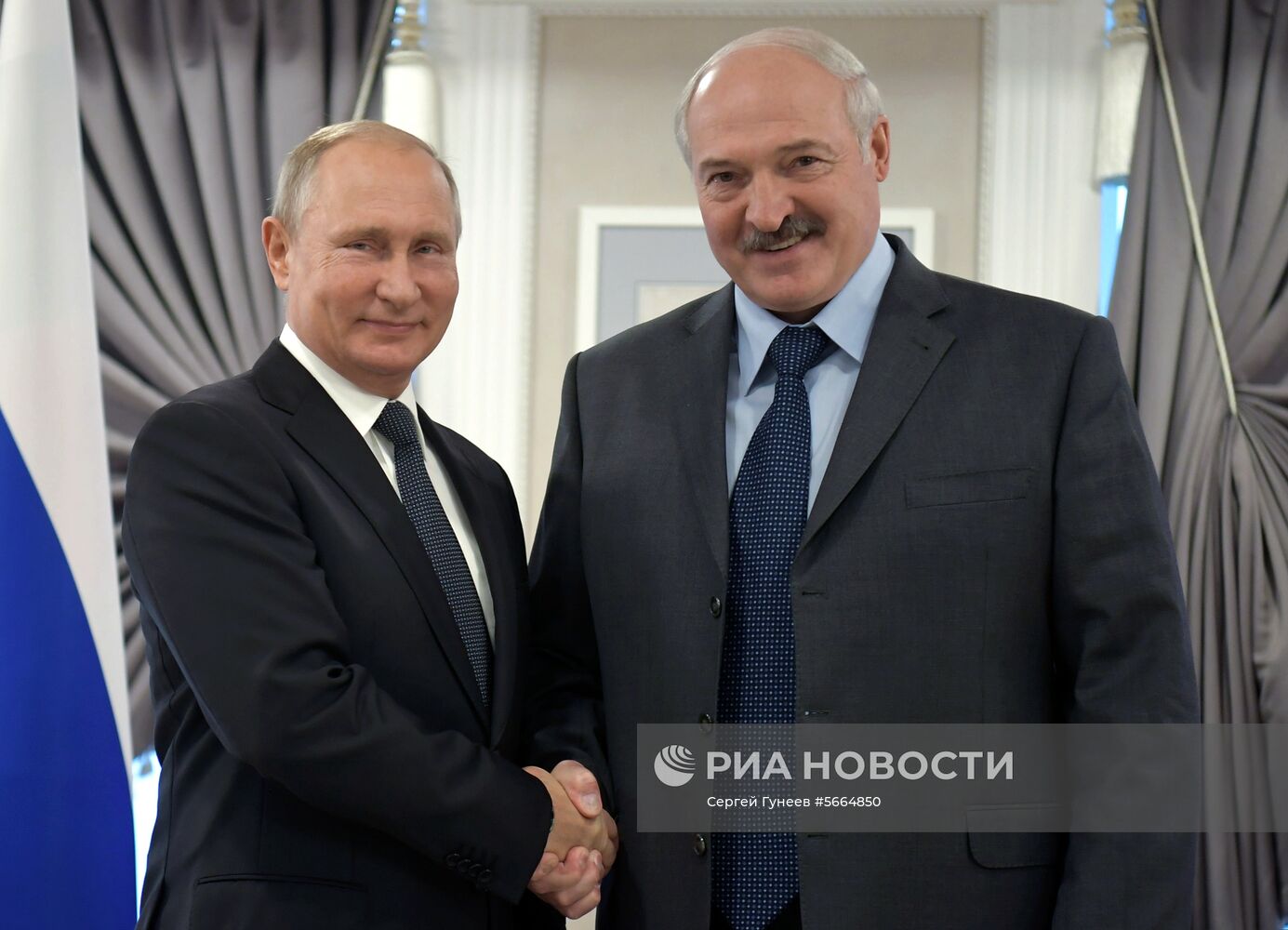 Визит президента РФ В. Путина в Белоруссию