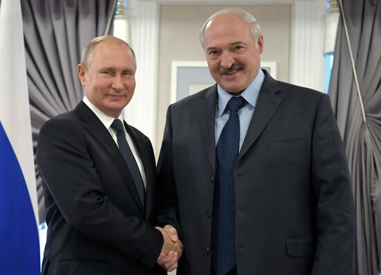 Визит президента РФ В. Путина в Белоруссию