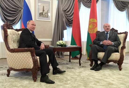 Визит президента РФ В. Путина в Белоруссию