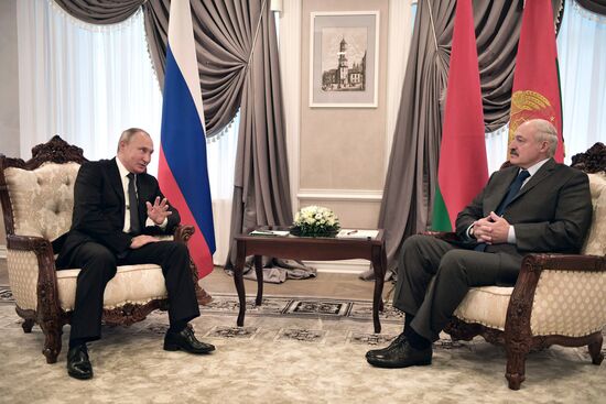 Визит президента РФ В. Путина в Белоруссию