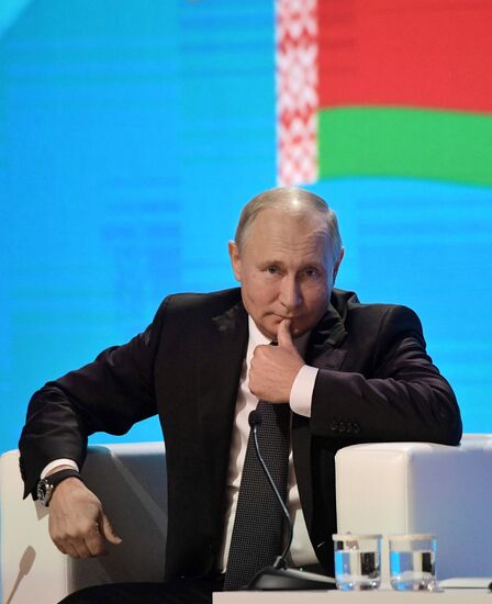 Визит президента РФ В. Путина в Белоруссию