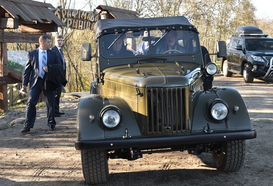 Визит президента РФ В. Путина в Белоруссию