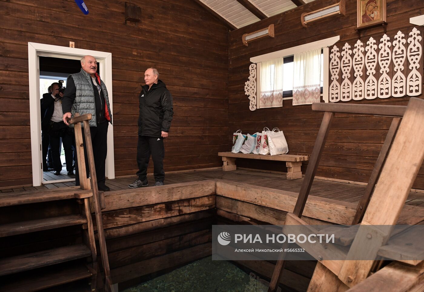 Визит президента РФ В. Путина в Белоруссию