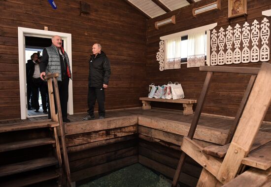 Визит президента РФ В. Путина в Белоруссию