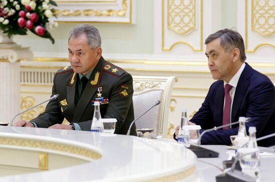 Визит министра обороны РФ С. Шойгу в Узбекистан