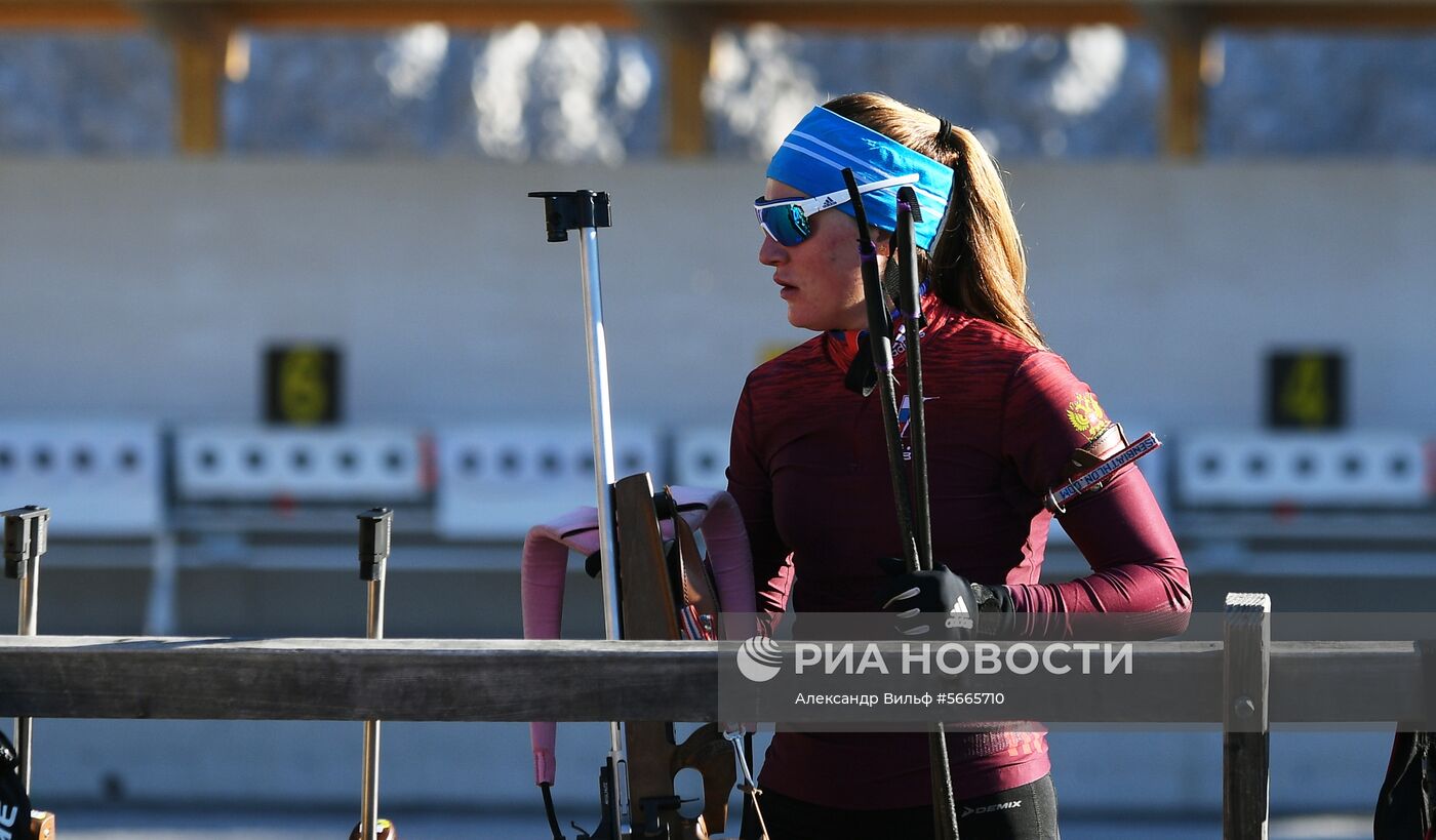 Биатлон. Тренировочный сбор национальной команды