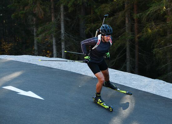 Биатлон. Тренировочный сбор национальной команды