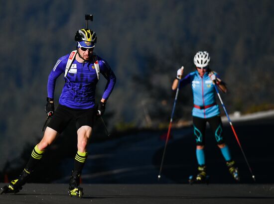 Биатлон. Тренировочный сбор национальной команды