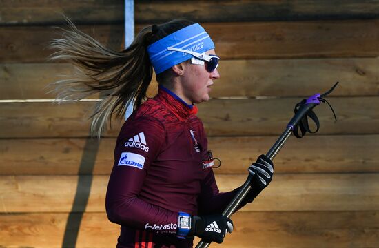 Биатлон. Тренировочный сбор национальной команды