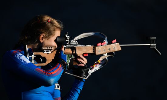 Биатлон. Тренировочный сбор национальной команды