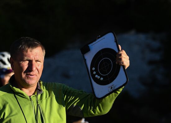 Биатлон. Тренировочный сбор национальной команды