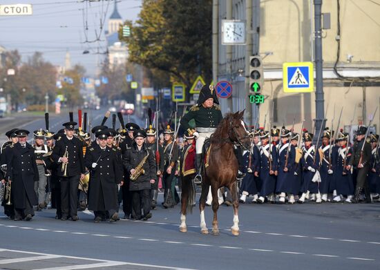 Праздник в честь 180-летия Московских триумфальных ворот в Санкт-Петербурге