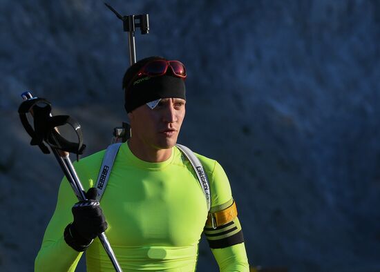 Биатлон. Тренировочный сбор национальной команды